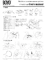 Предварительный просмотр 1 страницы Boyo VTX400 User Manual