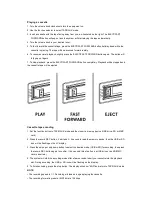 Предварительный просмотр 10 страницы boytone BT-14TBB-SP Operating Instructions Manual