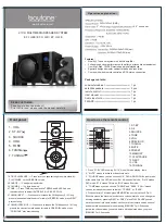 Предварительный просмотр 1 страницы boytone BT-210FB Quick Start Manual