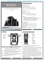 Предварительный просмотр 1 страницы boytone BT-222F User Manual