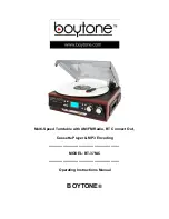 boytone BT-37M-C Operating Instructions Manual preview