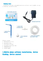 Preview for 2 page of Bozai WIFI AUTO WATERING DEVICE Applications Manual