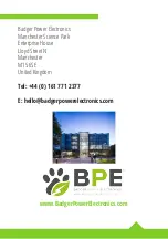 Preview for 12 page of BPE BPE-FFSS-S1 Installation Manual