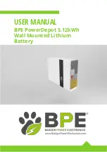 Предварительный просмотр 1 страницы BPE PowerDepot BPE-LFP-5.12-WM User Manual