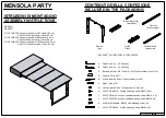 BPF MENSOLA PARTY 411/78.1600.22 Assembly Instructions Manual предпросмотр