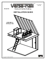 BPG Versa-Rail 60 Installation Manual предпросмотр