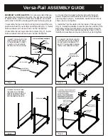 Предварительный просмотр 3 страницы BPG Versa-Rail 60 Installation Manual