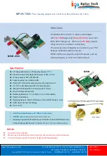 Preview for 2 page of Bplus Technology MP2H-7260 User Manual