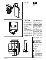 Preview for 1 page of Bpt AZV/304 Installation Instructions Manual