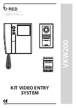 Preview for 1 page of Bpt b-red VKW200 Installation Instructions Manual