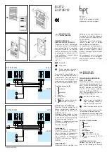 Bpt E 272 Installation Instructions preview