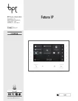 Bpt Futura IP Manual preview