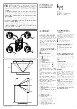 Preview for 1 page of Bpt HAV/200 US Quick Start Manual