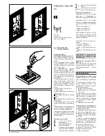 Bpt HEC/301-304 VR Installation Instructions Manual preview