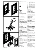 Preview for 1 page of Bpt HET/301-304 VR Installation Instructions Manual