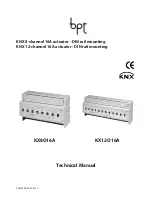 Preview for 1 page of Bpt KX12O16A Technical Manual