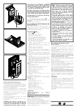 Preview for 6 page of Bpt LINEAKIT Instructions For Use And Installation