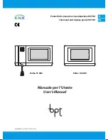 Bpt Mitho HA KNX User Manual preview