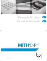 Preview for 1 page of Bpt mitho+ Technical Manual