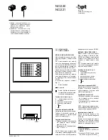 Preview for 1 page of Bpt NC/220 Installation Instructions