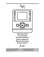 Предварительный просмотр 1 страницы Bpt PEV/01 User Manual