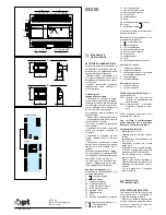 Preview for 1 page of Bpt SI/200 Installation Instructions Manual