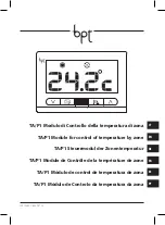 Bpt TA/P1 Manual preview