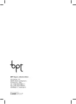 Preview for 64 page of Bpt TA/P1 Manual