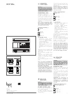 Bpt VAS/100.30 Installation Instructions Manual preview