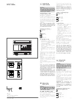 Preview for 1 page of Bpt VAS/100.30 Installation Instructions Manual