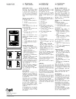 Preview for 1 page of Bpt VLS/101 Installation Instructions