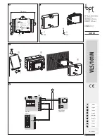 Bpt VLS/101M Manual preview