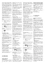 Preview for 2 page of Bpt VSI/110 Installation Instructions Manual