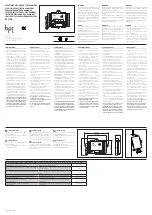 Preview for 1 page of Bpt VSV-08 Manual