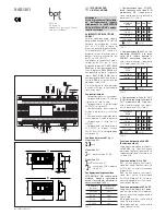 Bpt XAS/301 Installation Instructions Manual preview