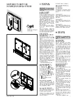 Preview for 1 page of Bpt XKP/200CT Installation Instructions