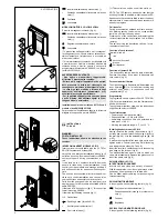 Preview for 2 page of Bpt XV/200+XC/310 Instructions For Use Manual