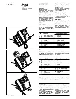 Preview for 1 page of Bpt YKT/F Installation Instructions