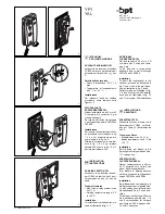 Bpt YP1 Installation Instructions preview