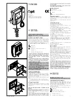 Bpt YVM/300 Installation Instructions preview