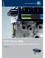 Предварительный просмотр 1 страницы BPW ECO Tronic EBS Operating And Installation Instructions