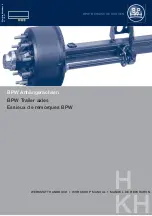 Предварительный просмотр 1 страницы BPW ECOPlus Workshop Manual