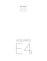 Preview for 1 page of bq Aquaris E4 5 Quick Start Manual