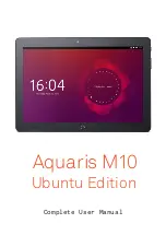 bq Aquaris M10 Ubuntu Edition Complete User'S Manual предпросмотр