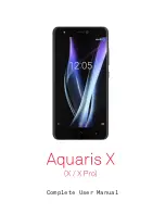 bq Aquaris X Complete User'S Manual предпросмотр