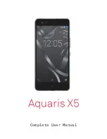 Preview for 1 page of bq Aquaris X5 User Manual