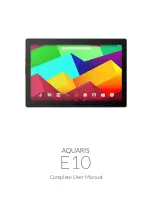 Preview for 1 page of bq Aquarius E10 User Manual