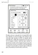 Preview for 20 page of bq Cervantes Quick Start Manual