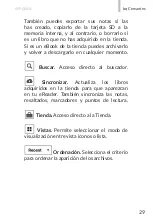 Preview for 29 page of bq Cervantes Quick Start Manual