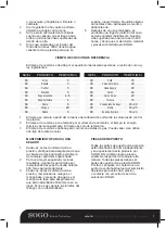 Preview for 7 page of BQS SOGO SS-25100 Instructions For Use Manual